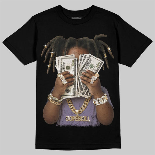 Jordan 1 Retro Low OG Zion Williamson Voodoo Alternate DopeSkill T-Shirt Rich Youth Graphic Streetwear - Black