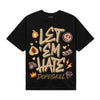 TAN Sneakers DopeSkill T-Shirt Let 'em Hate Graphic Streetwear - Black