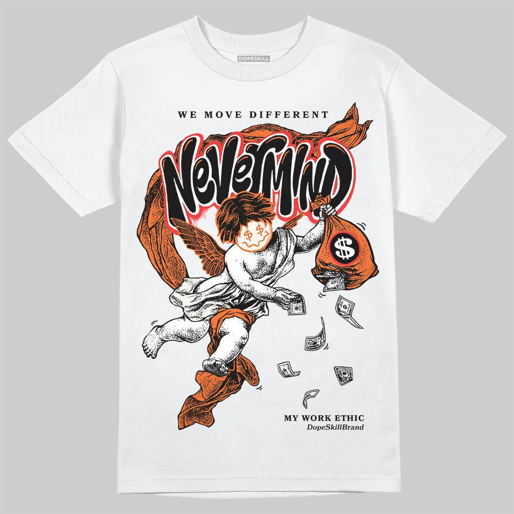 Jordan 1 Retro High OG Shattered Backboard (2025) DopeSkill T-Shirt Nevermind Graphic Streetwear - White