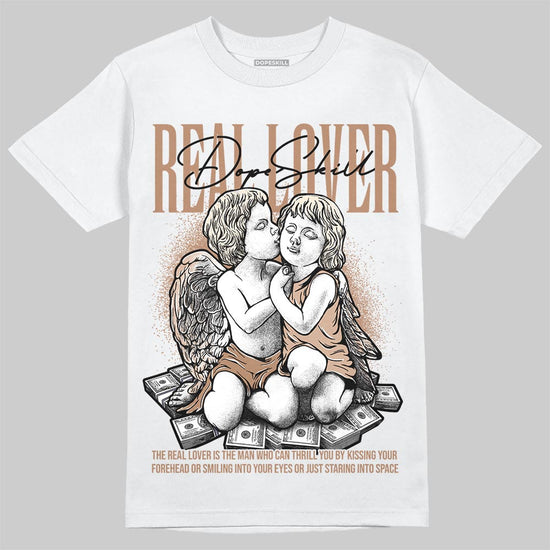 Jordan 4 Retro Cozy Girl DopeSkill T-Shirt Real Lover Graphic Streetwear - White