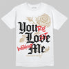 TAN Sneakers DopeSkill T-Shirt You’re Lost Without Me Graphic Streetwear - White