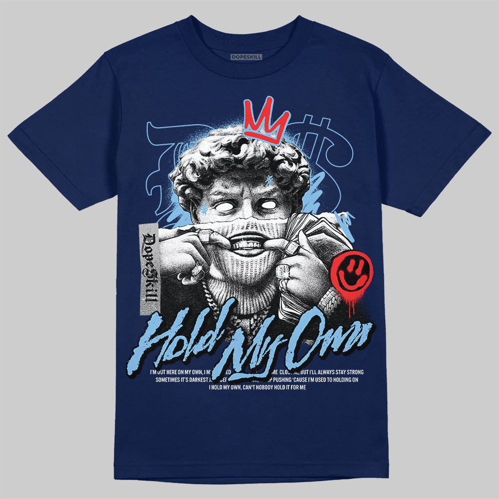 University Blue Sneakers DopeSkill Navy T-Shirt In My Way Graphic Streetwear