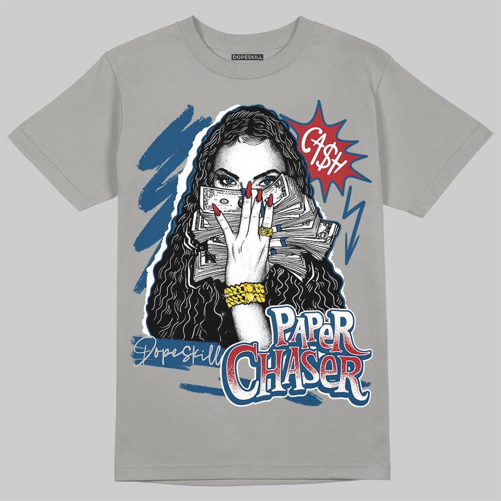 Jordan 12 Retro French Blue (2025) DopeSkill T-Shirt NPC Graphic Streetwear - Gravel