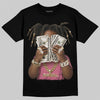 Jordan 1 High OG "Self-Expression" DopeSkill T-Shirt Rich Youth Graphic Streetwear - Black
