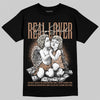 Jordan 4 Retro Cozy Girl DopeSkill T-Shirt Real Lover Graphic Streetwear - black
