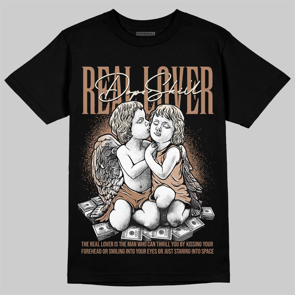 Jordan 4 Retro Cozy Girl DopeSkill T-Shirt Real Lover Graphic Streetwear - black