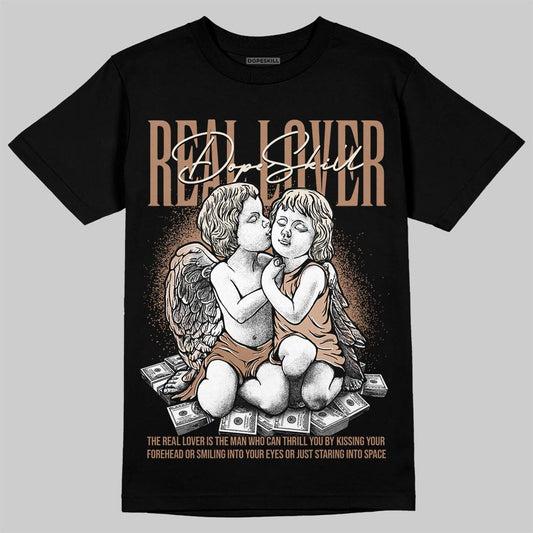 Jordan 4 Retro Cozy Girl DopeSkill T-Shirt Real Lover Graphic Streetwear - black