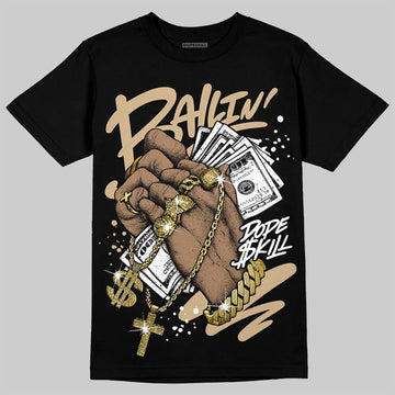 TAN Sneakers DopeSkill T-Shirt Always Ballin' Graphic Streetwear - Black