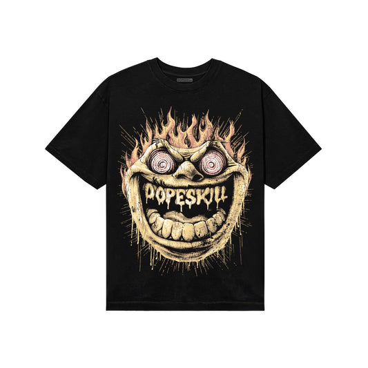 TAN Sneakers DopeSkill T-Shirt Hellfire Graphic Streetwear - black