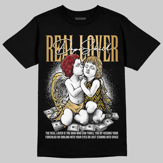 Jordan 12 Retro 'Taxi' 2025 DopeSkill T-Shirt Real Lover Graphic Streetwear - Black