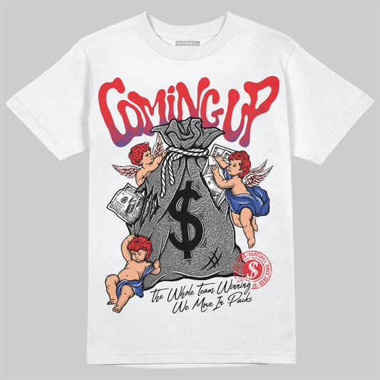 Jordan 3 “Seoul 2.0” DopeSkill T-Shirt Money Bag Coming Up Graphic Streetwear - White