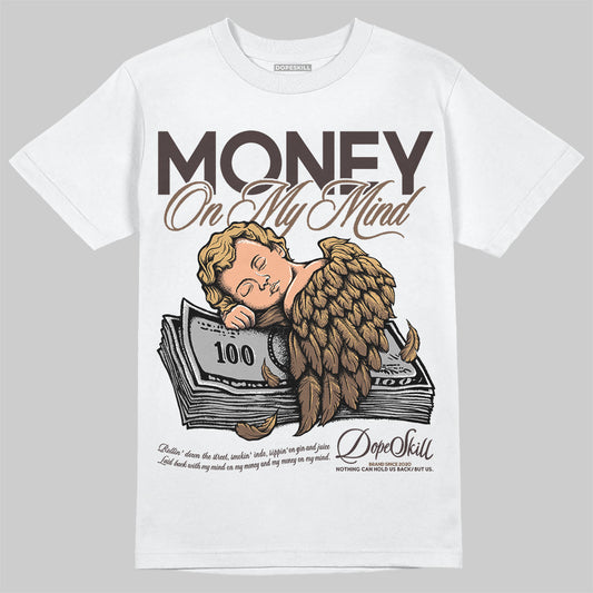 Jordan 5 “Earth/Metallic Gold” DopeSkill T-Shirt MOMM Garaphic Streetwear - White
