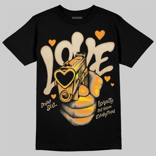 Love Sneakers DopeSkill T-Shirt Love Shot Graphic Streetwear - black