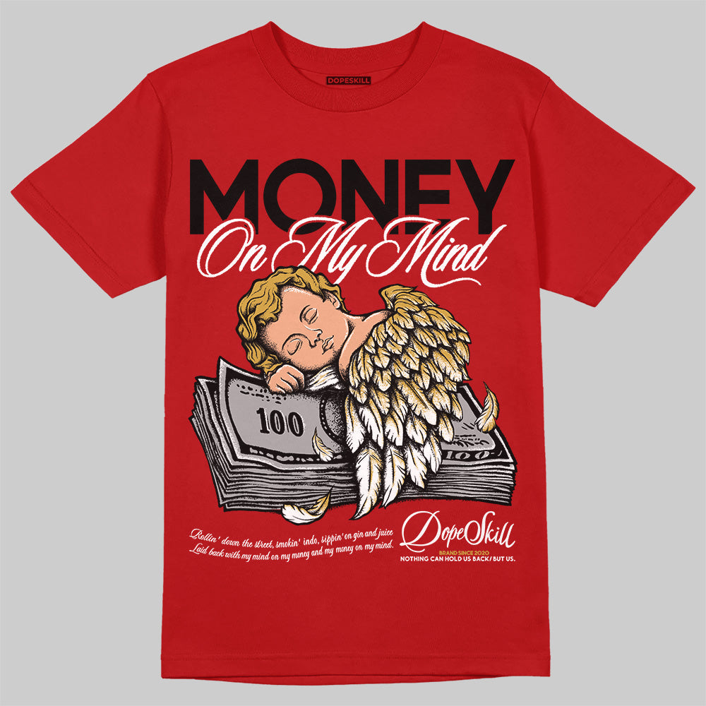 Jordan 1 Retro High OG Black Toe Reimagined DopeSkill T-Shirt MOMM Graphic Streetwear - Red