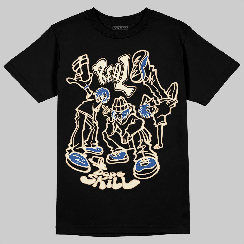 Jordan 17 Retro Low SP Infinite Archives DopeSkill T-Shirt Real Y2K Players Graphic Streetwear Black