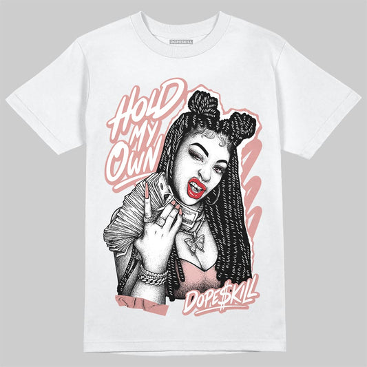 Jordan 40 “Dusty Rose” DopeSkill T-Shirt New H.M.O Graphic Streetwear - White