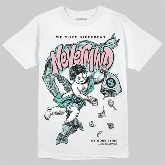 Jordan 11 Low "Igloo" DopeSkill T-Shirt Nevermind Graphic Streetwear - White
