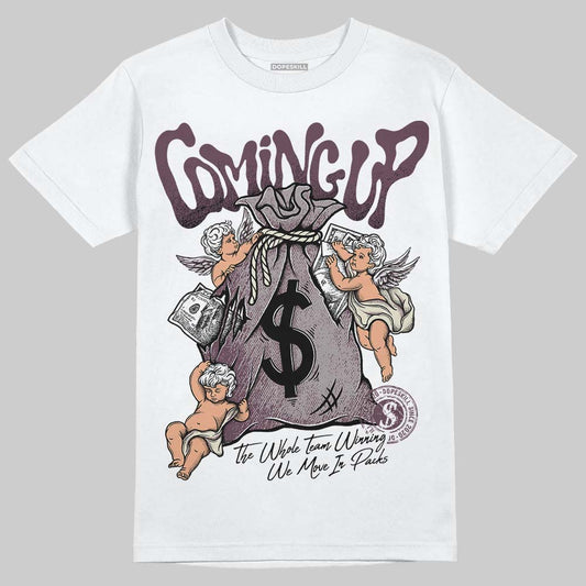 A Ma Maniére x Air Jordan 5 “Violet Ore” DopeSkill T-Shirt Money Bag Coming Up Graphic Streetwear - White