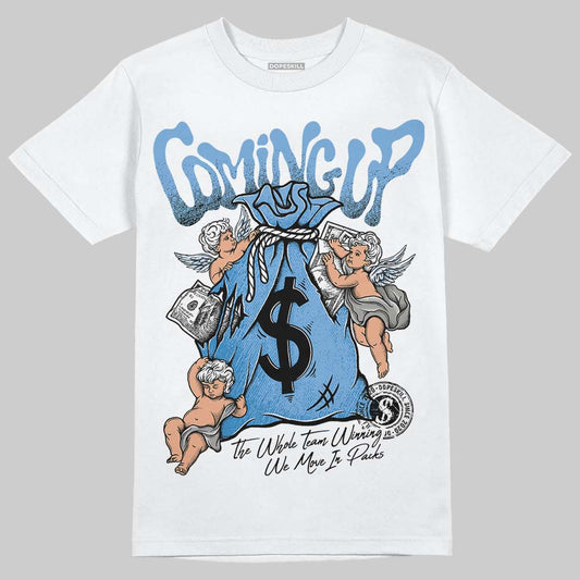 Jordan 12 Retro 'Melo' DopeSkill T-Shirt Money Bag Coming Up Graphic Streetwear - White