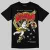 Quai 54 x Air Jordan 1 Retro Low OG Tour Yellow Black DopeSkill T-Shirt Nevermind Graphic Streetwear - black