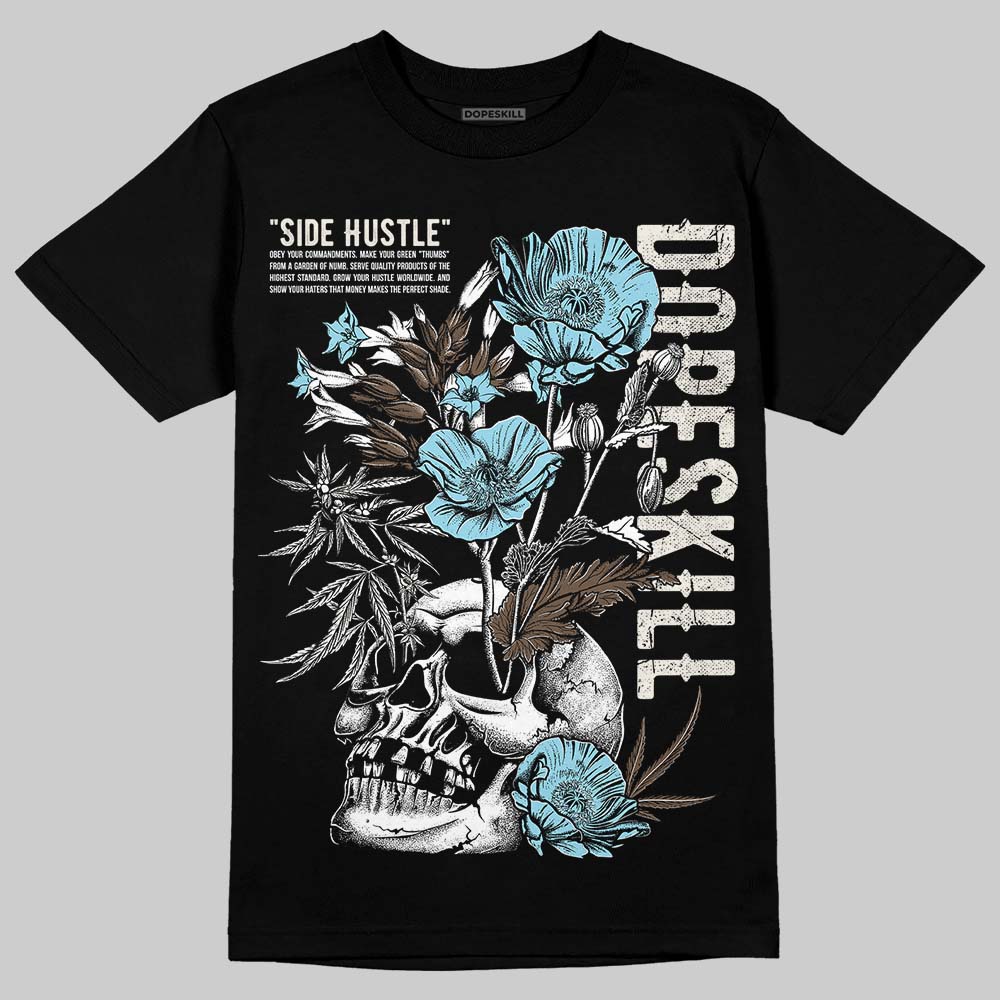Asics Gel-Kayano 12.1 Cream/Stillwater DopeSkill T-Shirt Side Hustle Graphic Streetwear - black