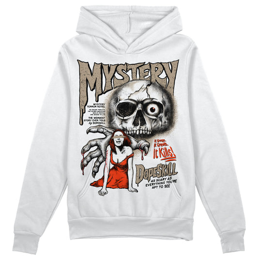 Jordan 1 High OG “Latte” DopeSkill Hoodie Sweatshirt Mystery Ghostly Grasp Graphic Streetwear - White