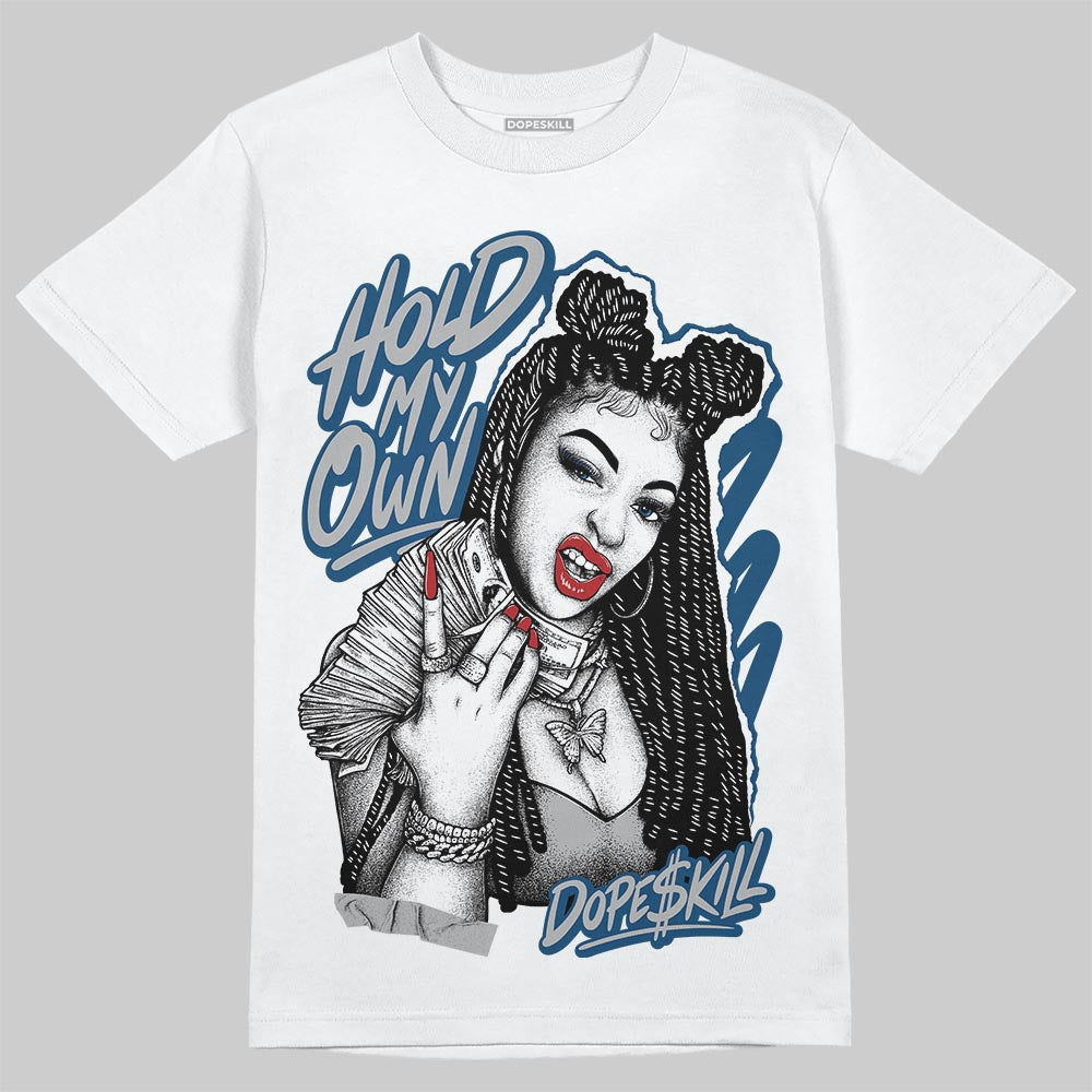 Jordan 12 Retro French Blue (2025) DopeSkill T-Shirt New H.M.O Graphic Streetwear - White