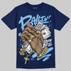 University Blue Sneakers DopeSkill T-Shirt Always Ballin' Graphic Streetwear - Navy