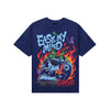 University Blue Sneakers DopeSkill T-Shirt Ease My Mind Graphic Streetwear - Navy