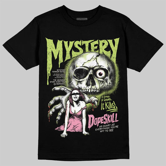 Chase B x Travis Scott x Jordan Jumpman Jack DopeSkill T-Shirt Mystery Ghostly Grasp Graphic Streetwear - black