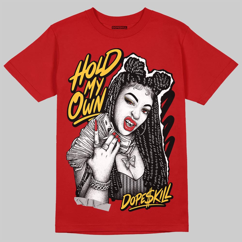 Jordan 14 Retro Ferrari (2025) DopeSkill T-Shirt New H.M.O Graphic Streetwear - Red