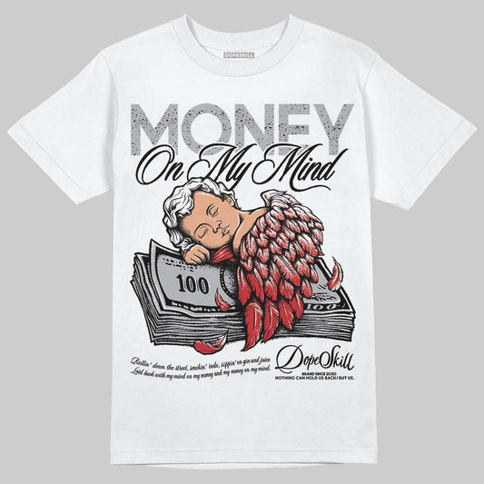Jordan 4 OG “White Cement” DopeSkill T-Shirt MOMM Graphic Streetwear - WHite