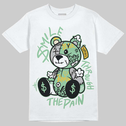 Asics Gel-Kayano 12.1 White/Menthol DopeSkill T-Shirt Smile Through The Pain Graphic Streetwear - White
