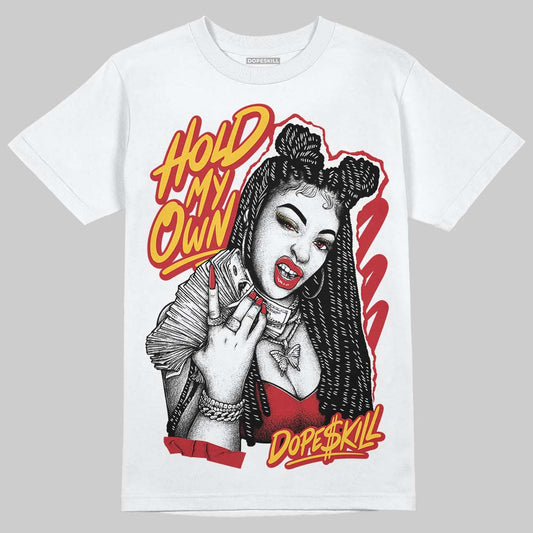 Jordan 14 Retro Ferrari (2025) DopeSkill T-Shirt New H.M.O Graphic Streetwear - White