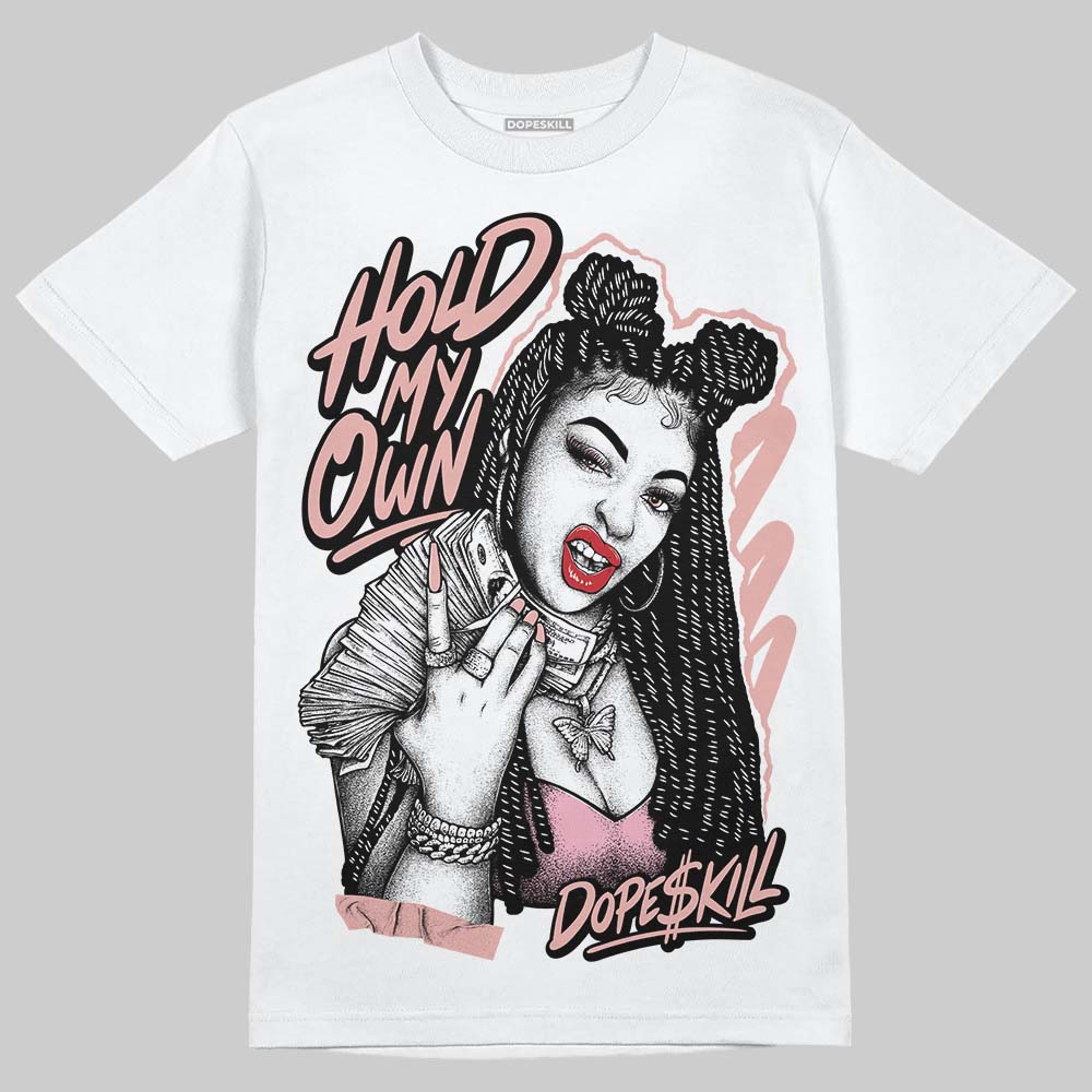 Jordan 1 Low OG “Rust Pink” DopeSkill T-Shirt New H.M.O Graphic Streetwear - White