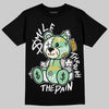 Asics Gel-Kayano 12.1 White/Menthol DopeSkill T-Shirt Smile Through The Pain Graphic Streetwear - Black