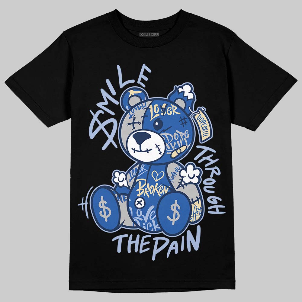 ASICS Gel-Nimbus 10.1 Invincible HTTP 404 Blue DopeSkill T-Shirt Smile Through The Pain Graphic Streetwear - Black