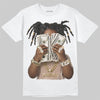 Jordan 4 Retro Cozy Girl DopeSkill T-Shirt Rich Youth Graphic Streetwear - White