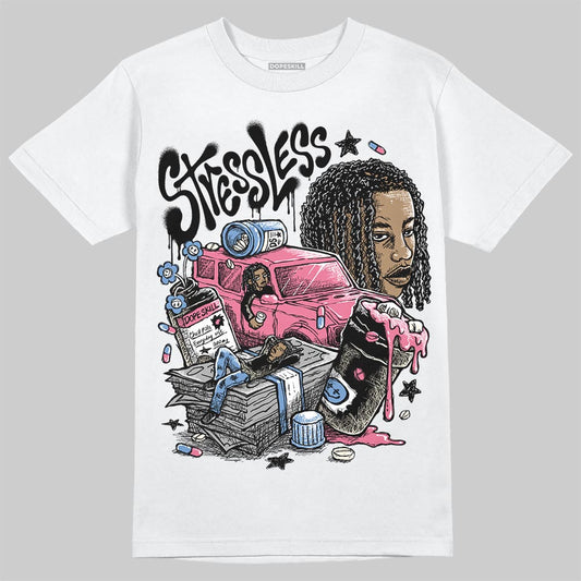 Jordan 1 High OG "Self-Expression" DopeSkill T-Shirt Stressless Graphic Streetwear - White