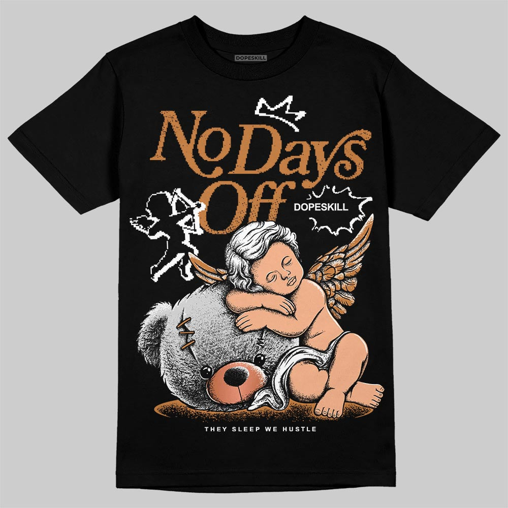Jordan 14 Golf "US Open" DopeSkill T-Shirt New No Days Off Graphic Streetwear - Black