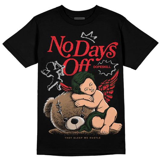 Dunk Low Freddy Krueger DopeSkill T-Shirt New No Days Off Graphic Streetwear - Black
