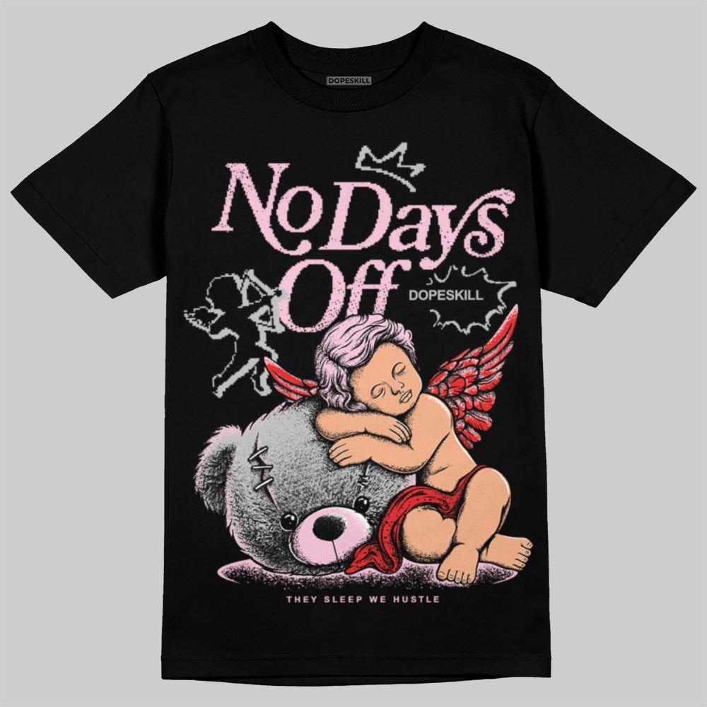 Awake NY x Air Jordan 5 Arctic Pink DopeSkill T-Shirt New No Days Off Graphic Streetwear - Black