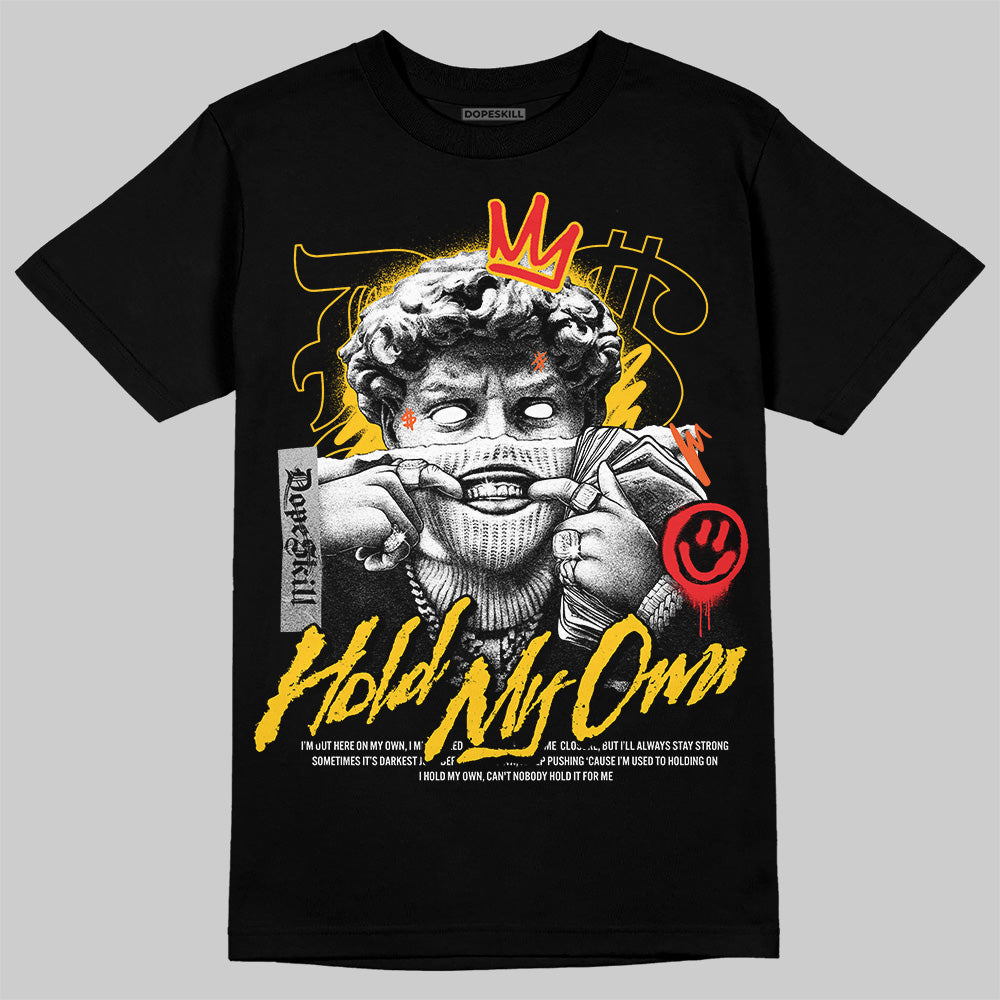 Yellow Sneakers DopeSkill T-Shirt In My Way Graphic Streetwear - Black