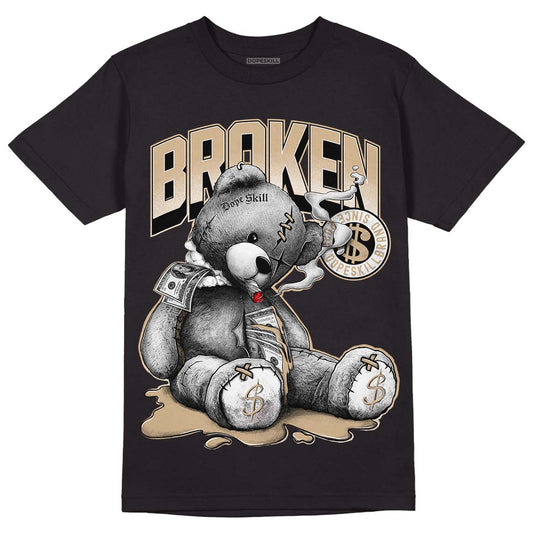 TAN Sneakers DopeSkill T-Shirt Sick Bear Graphic Streetwear - Black