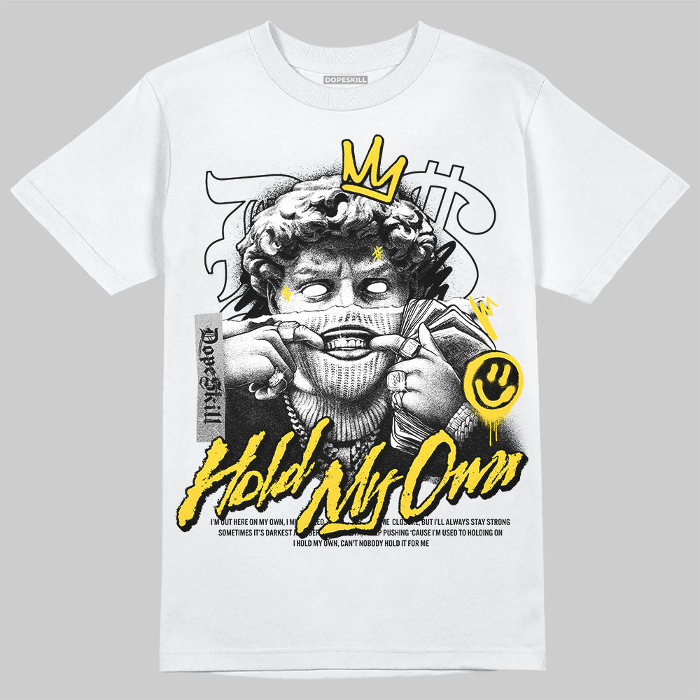 Jordan 4 Thunder DopeSkill T-Shirt In My Way Graphic Streetwear - White