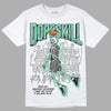 Jordan 3 "Green Glow" DopeSkill T-Shirt Thunder Dunk Graphic Streetwear - WHite 