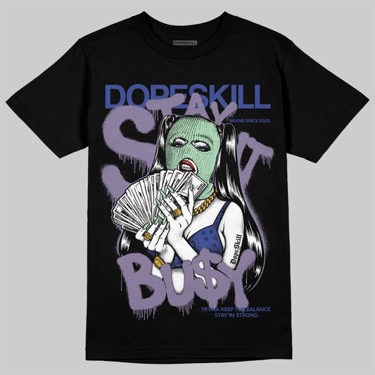 Jordan 1 Retro Low OG Zion Williamson Voodoo Alternate DopeSkill T-Shirt Stay It Busy Graphic Streetwear - Black