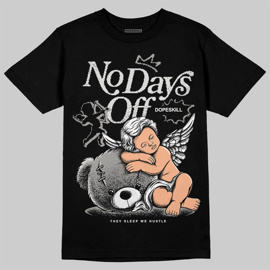 Jordan 3 Retro Pure Money DopeSkill T-Shirt New No Days Off Graphic Streetwear Black