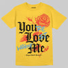 Yellow Sneakers DopeSkill T-Shirt You’re Lost Without Me Graphic Streetwear - Gold