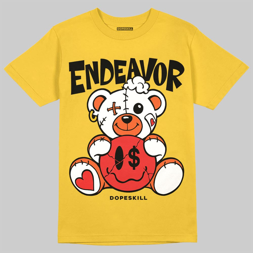 Yellow Sneakers DopeSkill T-Shirt Endeavor Graphic Streetwear - Daisy